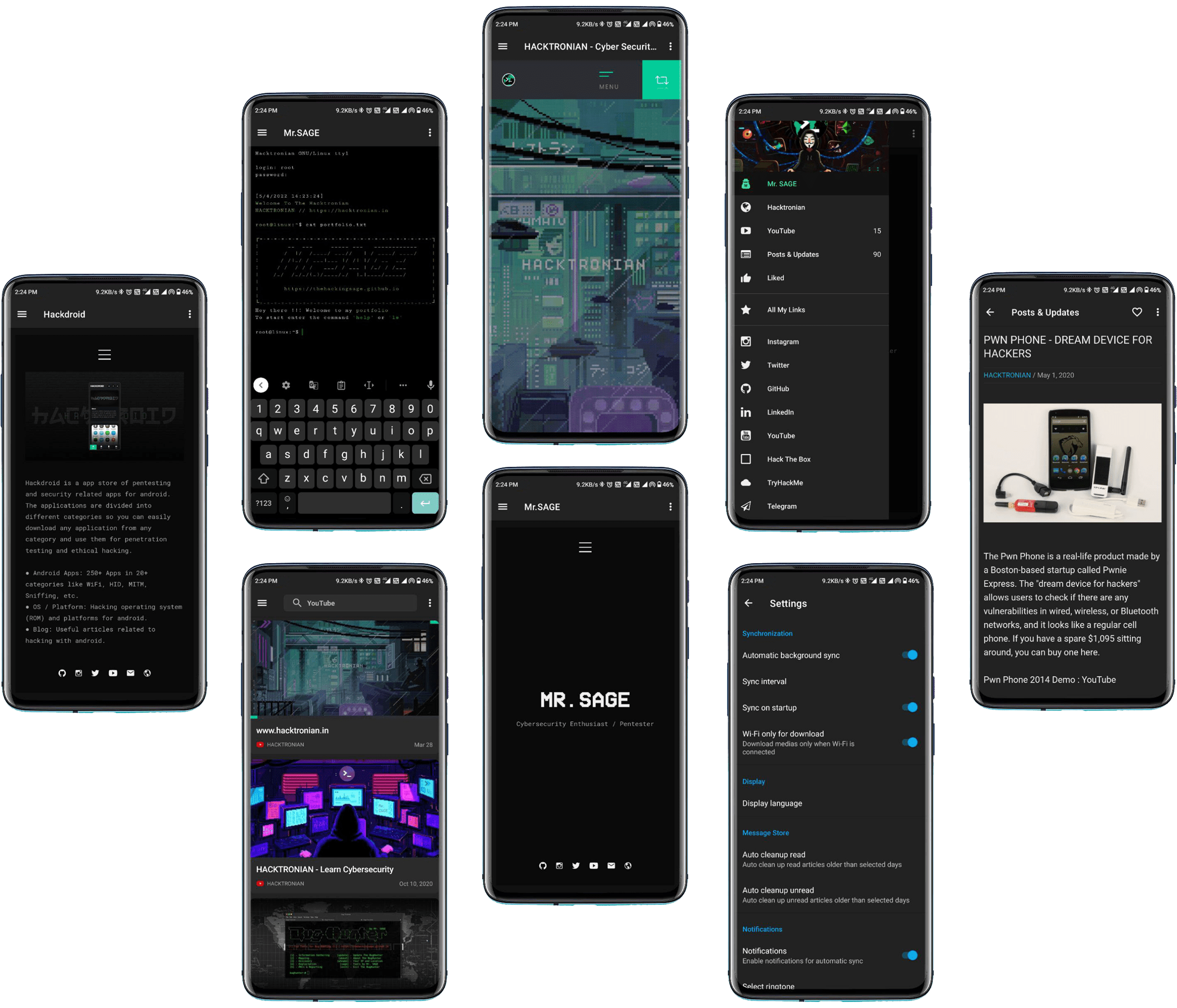HACKTRONIAN Android App