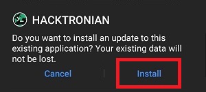 Update Existing Application