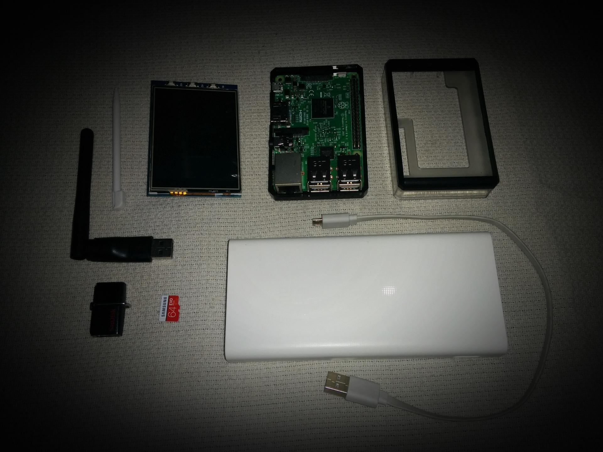 Portable Hacking Machine With Raspberry Pi